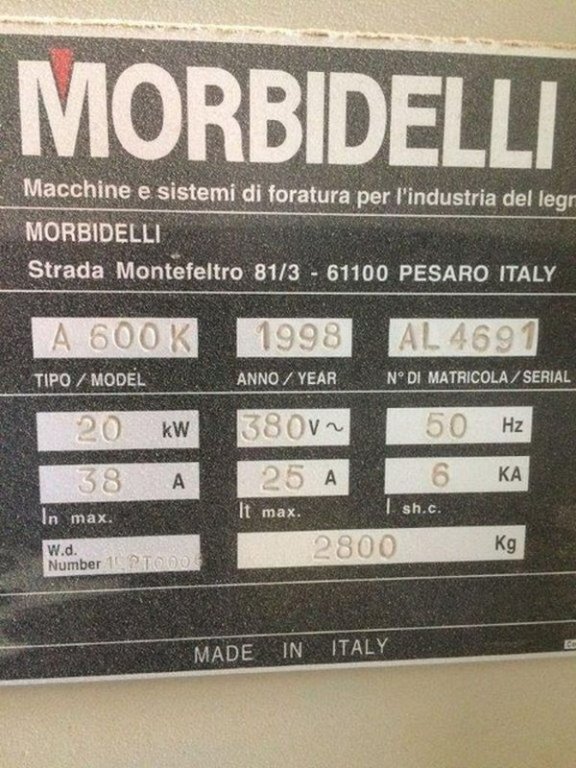 CNC Mobidelli A 600K 4